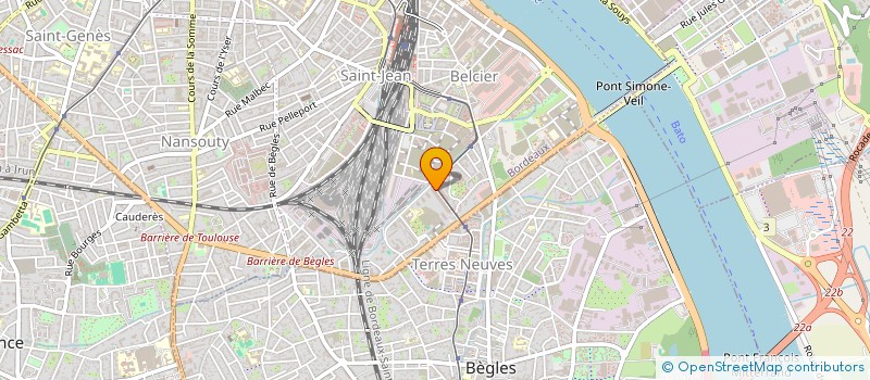 localisation de l'entreprise MONSIEUR ARNAUD STEPHO  BORDEAUX