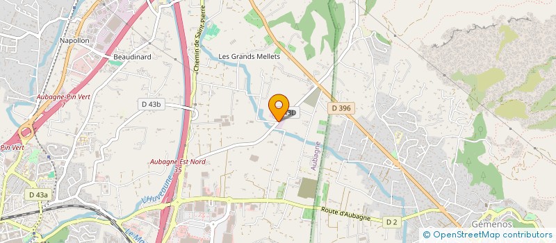 localisation de l'entreprise MONSIEUR ARNAUD SUZAN à AUBAGNE