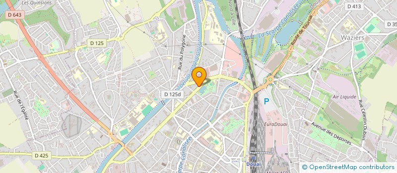 localisation de l'entreprise MONSIEUR ARNAUD SZYMURA  DOUAI