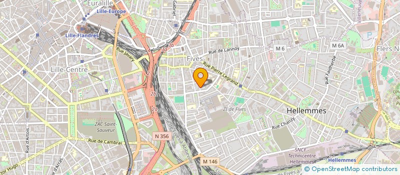 localisation de l'entreprise MONSIEUR ARNAUD TABET à LILLE