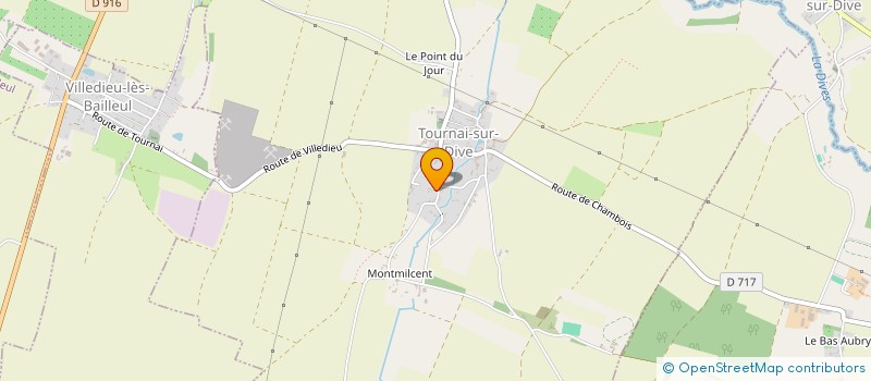 localisation de l'entreprise MONSIEUR ARNAUD TAILLEBOIS à TOURNAI-SUR-DIVE