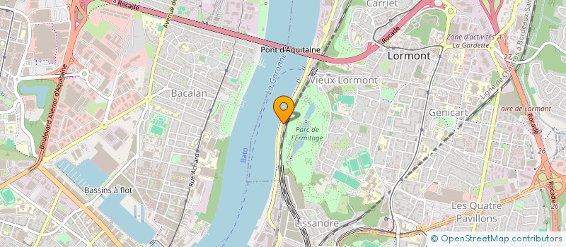 localisation de l'entreprise MONSIEUR ARNAUD TARDIF  BORDEAUX