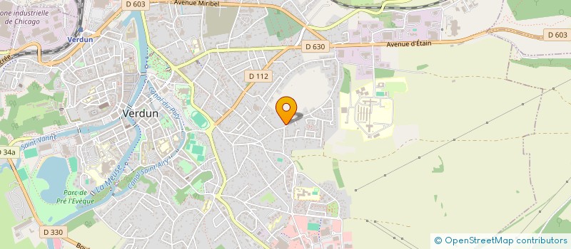 localisation de l'entreprise MONSIEUR ARNAUD TARDY à VERDUN