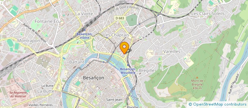 localisation de l'entreprise MONSIEUR ARNAUD TATTU à BESANCON