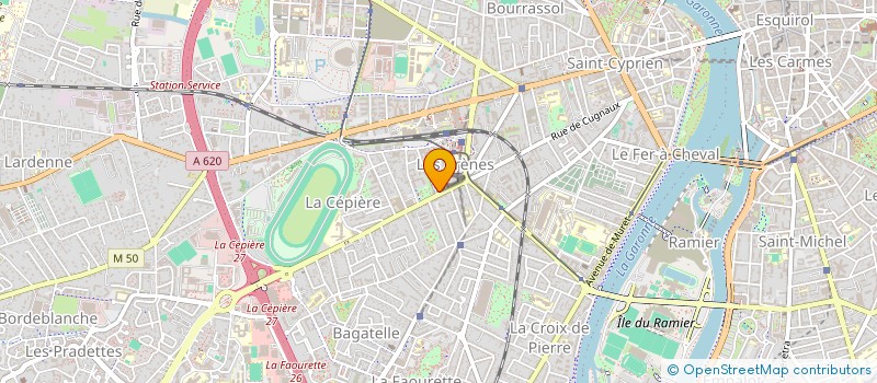 localisation de l'entreprise MONSIEUR ARNAUD TENDRON à TOULOUSE