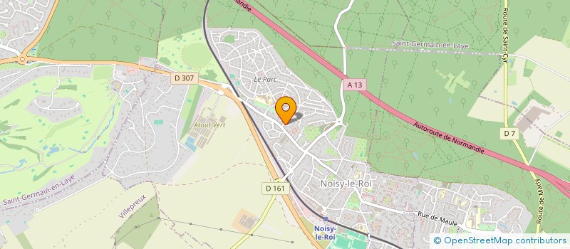 localisation de l'entreprise MONSIEUR ARNAUD TERSINET  NOISY-LE-ROI