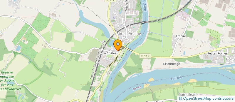 localisation de l'entreprise MONSIEUR ARNAUD TESSIER  BOUCHEMAINE