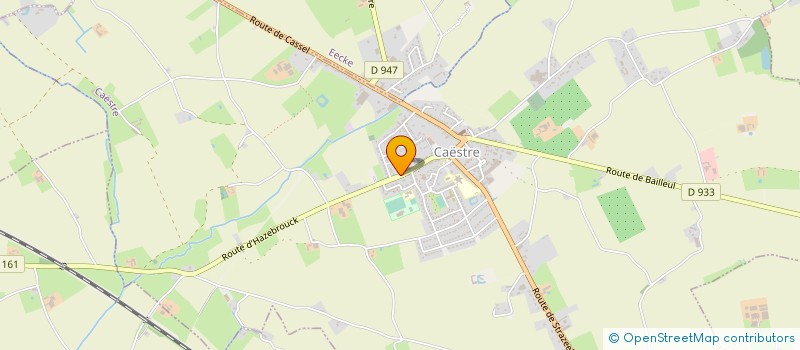 localisation de l'entreprise MONSIEUR ARNAUD THELIE à MORBECQUE