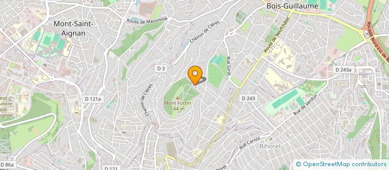 localisation de l'entreprise MONSIEUR ARNAUD THERIEZ  ROUEN