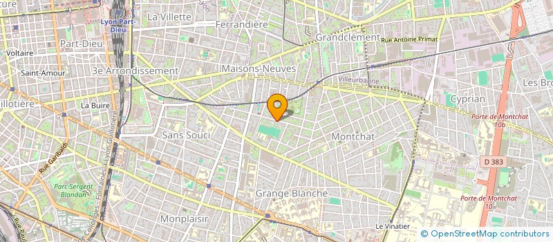 localisation de l'entreprise MONSIEUR ARNAUD THIZY  LYON