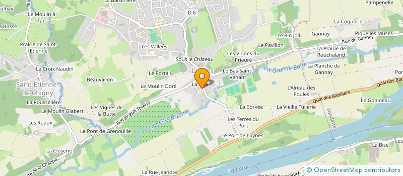 localisation de l'entreprise MONSIEUR ARNAUD THOMAS  LUYNES