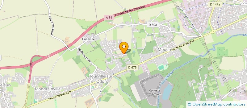 localisation de l'entreprise MONSIEUR ARNAUD THOMAS  MOUEN