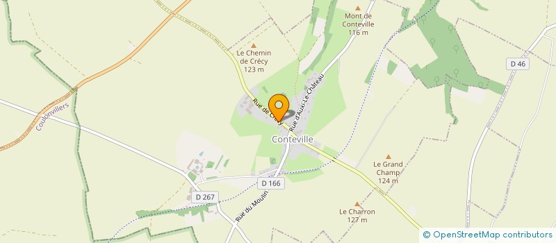 localisation de l'entreprise MONSIEUR ARNAUD THUILLIER  CONTEVILLE