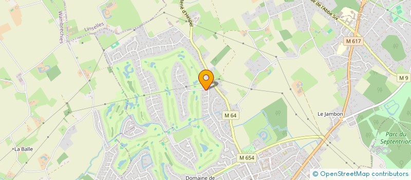 localisation de l'entreprise MONSIEUR ARNAUD TIBERGHIEN  BONDUES