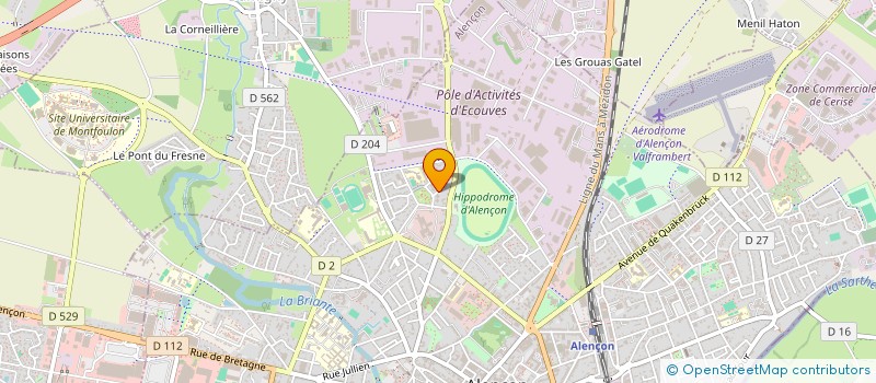 localisation de l'entreprise MONSIEUR ARNAUD TIENDREBEOGO à ALENCON