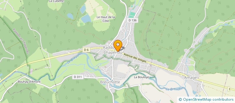 localisation de l'entreprise MONSIEUR ARNAUD TISSERAND  RADDON-ET-CHAPENDU