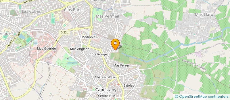 localisation de l'entreprise MONSIEUR ARNAUD TORRES  CABESTANY