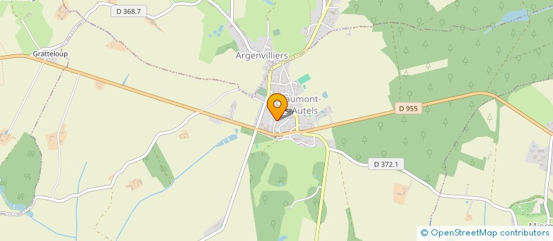 localisation de l'entreprise MONSIEUR ARNAUD TOURNIERE à BEAUMONT-LES-AUTELS