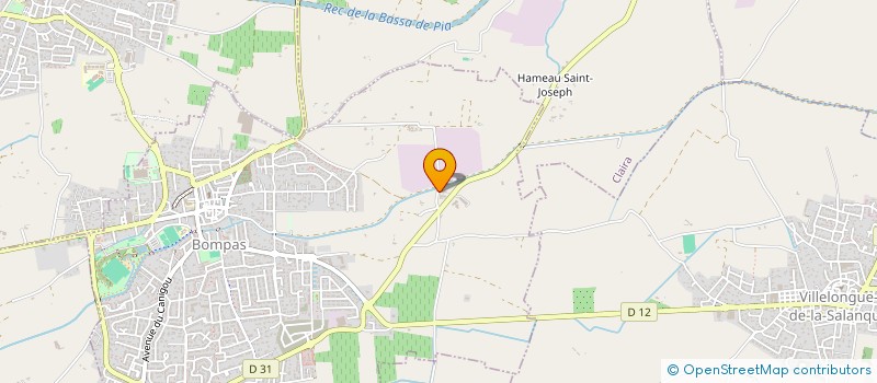 localisation de l'entreprise MONSIEUR ARNAUD TRIMOUILLE  BOMPAS