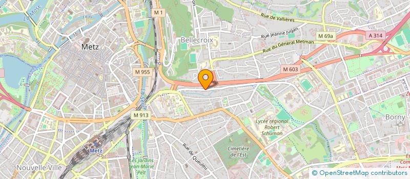 localisation de l'entreprise MONSIEUR ARNAUD TROVATO à METZ