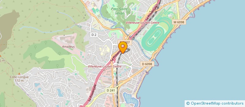 localisation de l'entreprise MONSIEUR ARNAUD TRUCHI à VILLENEUVE-LOUBET