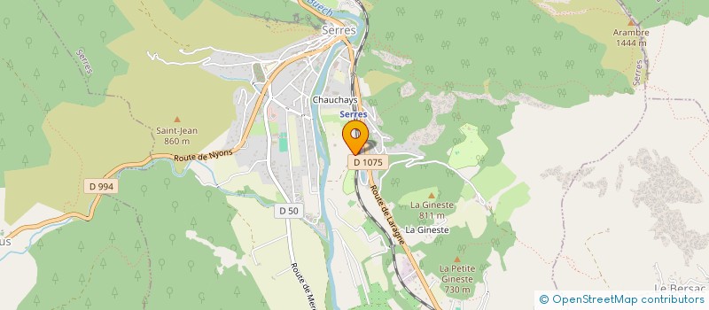 localisation de l'entreprise MONSIEUR ARNAUD TUDURI  SERRES