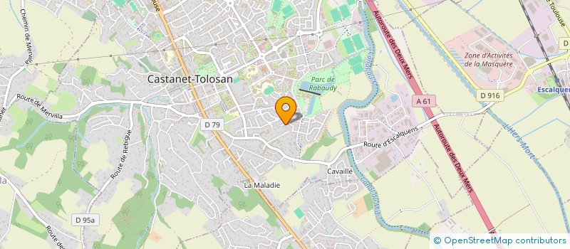 localisation de l'entreprise MONSIEUR ARNAUD VAILLEAU à CASTANET-TOLOSAN