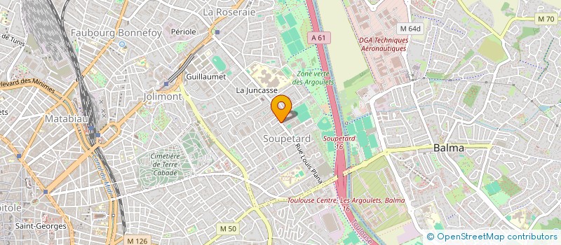 localisation de l'entreprise MONSIEUR ARNAUD VALDIGUIE  TOULOUSE
