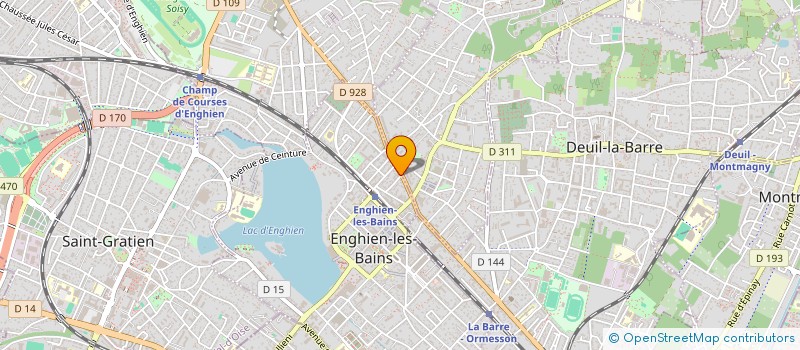 localisation de l'entreprise MONSIEUR ARNAUD VALLEE à ENGHIEN-LES-BAINS