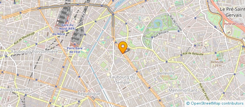 localisation de l'entreprise MONSIEUR ARNAUD VALLEE  PARIS