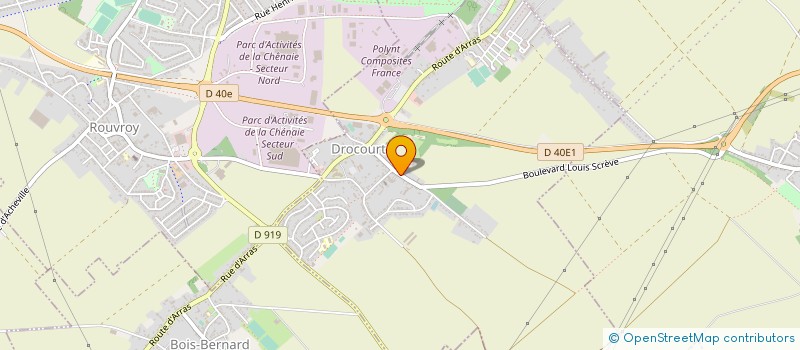 localisation de l'entreprise MONSIEUR ARNAUD VAN RAMPAEY  DROCOURT