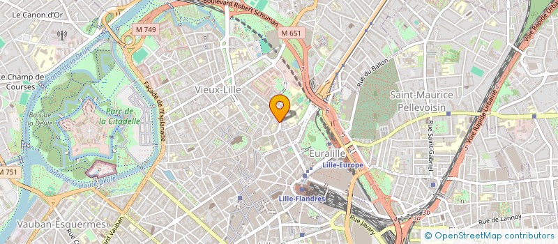 localisation de l'entreprise MONSIEUR ARNAUD VASSEUR à LILLE