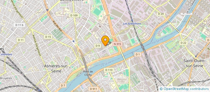 localisation de l'entreprise MONSIEUR ARNAUD VAUDON à ASNIERES-SUR-SEINE