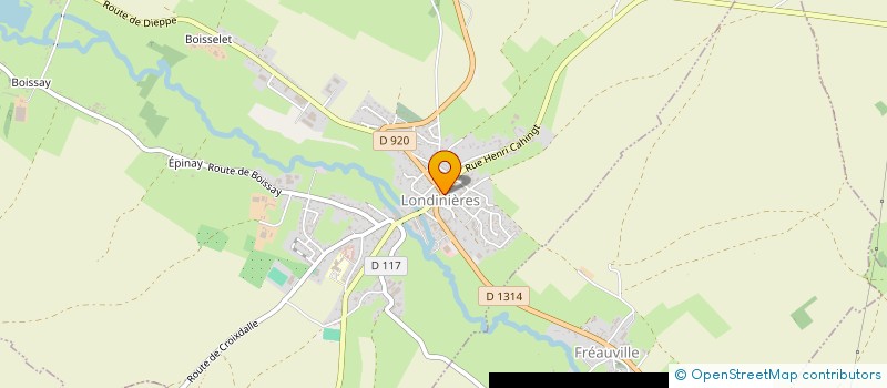 localisation de l'entreprise MONSIEUR ARNAUD VAUTIER  LONDINIERES