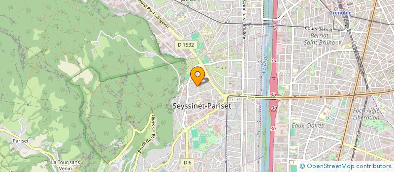 localisation de l'entreprise MONSIEUR ARNAUD VIAL  SEYSSINET-PARISET