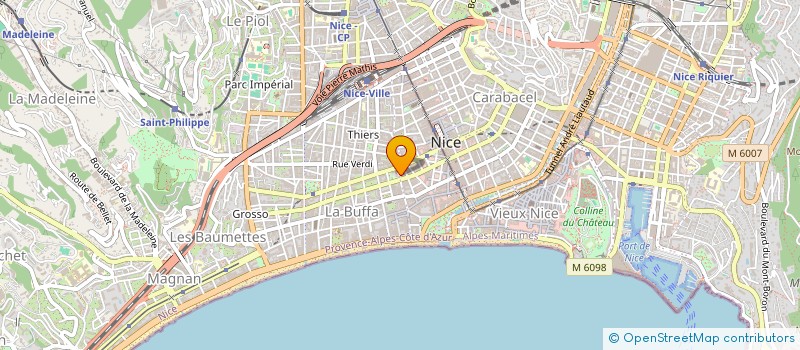localisation de l'entreprise MONSIEUR ARNAUD VIARD à NICE