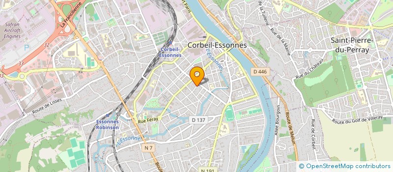 localisation de l'entreprise MONSIEUR ARNAUD VILASECA à CORBEIL-ESSONNES