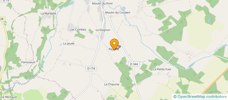 localisation de l'entreprise MONSIEUR ARNAUD VILLARET à SAINT-LAURENT-DE-CERIS