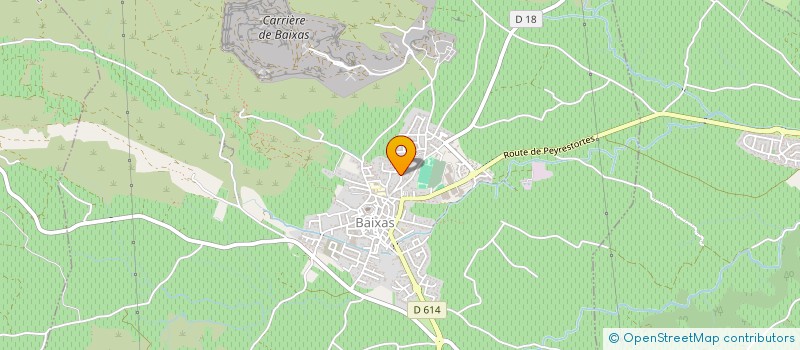 localisation de l'entreprise MONSIEUR ARNAUD VILLE  BAIXAS