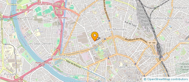 localisation de l'entreprise MONSIEUR ARNAUD VILLENEUVE à TOULOUSE