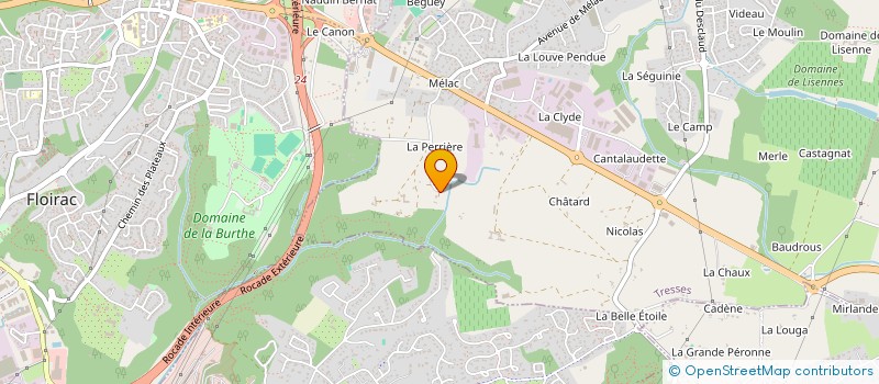 localisation de l'entreprise MONSIEUR ARNAUD VILLET  TRESSES