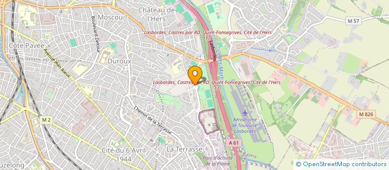 localisation de l'entreprise MONSIEUR ARNAUD VILLIERS à TOULOUSE