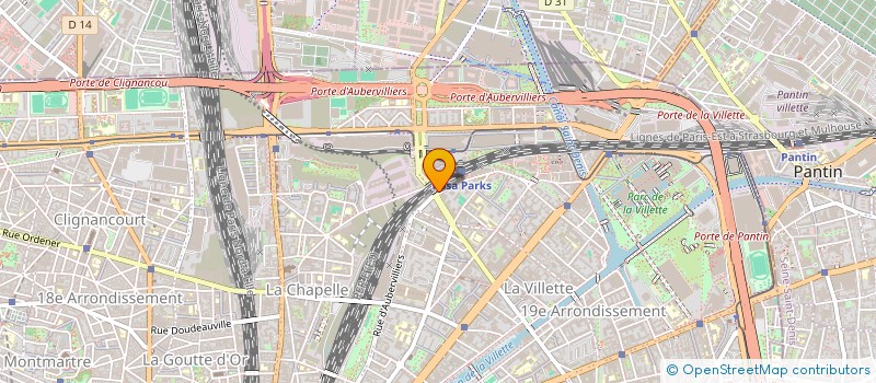 localisation de l'entreprise MONSIEUR ARNAUD VIOLA  PARIS