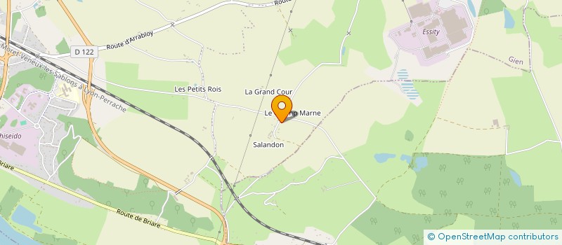 localisation de l'entreprise MONSIEUR ARNAUD VIOLETTE à GIEN