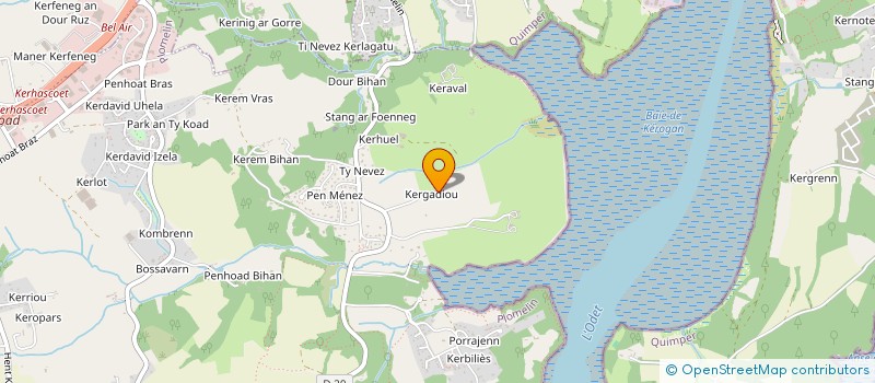 localisation de l'entreprise MONSIEUR ARNAUD VIVET  PLOMELIN