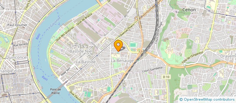 localisation de l'entreprise MONSIEUR ARNAUD VOINIER  BORDEAUX