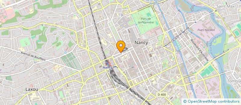 localisation de l'entreprise MONSIEUR ARNAUD VOIRY  NANCY