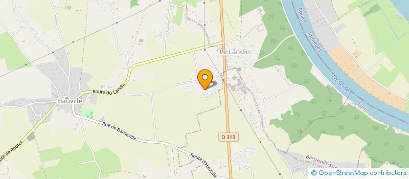 localisation de l'entreprise MONSIEUR ARNAUD VUE  HAUVILLE