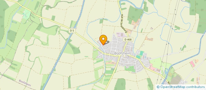 localisation de l'entreprise MONSIEUR ARNAUD WICKERSHEIMER  BOOFZHEIM