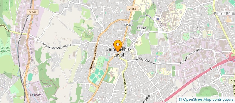 localisation de l'entreprise MONSIEUR ARNAUD WILD  SAINT-GENIS-LAVAL